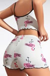 Kadın Desenli Pamuk Pijama Takımı