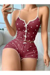 Kadın Desenli Pamuk Pijama Takımı