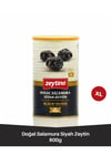 Doğal Salamura Gemlik Siyah Zeytin 800 Gr (201/230) XL Az Tuzlu