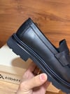Hakiki Deri Loafer Yeni Sezon Siyah Ayakkabı