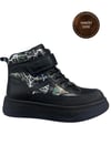 Kız Çocuk Bot Hakiki Deri Ortopedik Taban, Yumuşak Astarlı, Nefes Alan