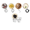 Kenwood Titanium Chef Baker 1200W Çift Hazneli Siyah Mutfak Şefi KVC85.004BK