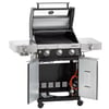 Rösle Videro G3-S Vario Gazlı Barbekü İstasyonu Siyah 25530
