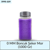 0 Mm Boncuk Şeker Mor   (1000 Gr)
