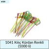 1041 Kılıç Kürdan Renkli   (1000 Li)