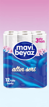 120005 M. Beyaz Çift Kat Havlu (12 li)