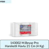 143002 M. Beyaz Hareketli Havlu 6R 21cm (4 KG)