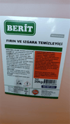 1576 Berit Fırın ve Izgara Temizleyici (20 KG)
