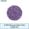 2 Mm Boncuk Şeker Mor   (1000 Gr)