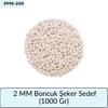 2 Mm Boncuk Şeker Sedef   (1000 Gr)