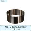 2 No Turta Çember (19 Cm)