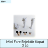 3 Lü Mini Fare Enjektör Kopat