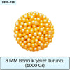 8 Mm Boncuk Şeker Turuncu   (1000 Gr)