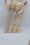 Ahşap Bal Kaşığı 17 Cm   (6 Lı)