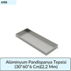 Alüminyum Pandispanya Tepsis 30*60*6 cm ( 2,2 MM )