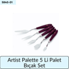 Artist Palette 5 li Palet Bıçak Set