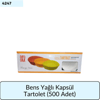 Bens Yağlı Kapsül Tartolet   (500 Adet)