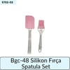 Bgc-48 Silikon Fırça Spatula Set