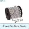 BONCUK SÜS ZİNCİR GÜMÜŞ
