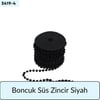 BONCUK SÜS ZİNCİR SİYAH