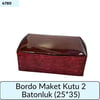 BORDO Maket Kutu 2 Batonluk (25*35)