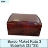 BORDO Maket Kutu 3 Batonluk (35*35)