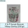 C & P KARIŞIK BONCUK YILBAŞI GÜMÜŞ (250 GR)