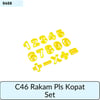 C46 Rakam Pls Kopat Set