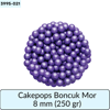 Cakepops Boncuk Mor  8 Mm  (250 Gr)