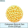 Cakepops Boncuk Sarı  8 Mm  (250 Gr)