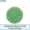 Cakepops Boncuk Yeşil 2 Mm  (250 Gr)