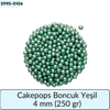 Cakepops Boncuk Yeşil 4 Mm  (250 Gr)
