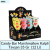 Candy Bar Marshmallow Kalpli Tavşan 35 Gr  (12 Li)