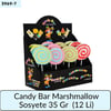 Candy Bar Marshmallow Sosyete 35 Gr   (12 Li)