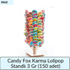 Candy Fox Karma Lolipop Standlı 30 Gr  ( 150 Adet)