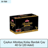 Çaykur Altınbaş Kolay Bardak Çay 40 Gr   (20 Adet)