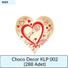 CHOCO DECOR KLP 002     (288 ADET)