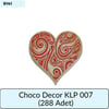 CHOCO DECOR KLP 007     (288 ADET)