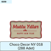 CHOCO DECOR NY 018     (288 ADET)