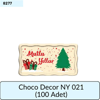 CHOCO DECOR NY 021     (100 ADET)