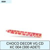 CHOCO DECOR VG CD  KC 004     (300 ADET)