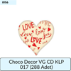 CHOCO DECOR VG CD  KLP 017     (288 ADET)