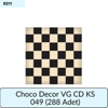 CHOCO DECOR VG CD KS 049     (288 ADET)
