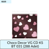 CHOCO DECOR VG CD KS BT 031     (288 ADET)