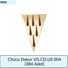CHOCO DECOR VG CD US 004     (384 ADET)