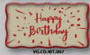 CHOCO DECOR VG CD WT 007     (100 ADET)