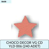 CHOCO DECOR VG CD YLD 006   (240 ADET)