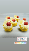 Cookie Oval Tart Tabanı Limonlu   (324 Adet)