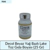 Decol Beyaz Yağ Bazlı Lake Toz Gıda Boyası (50 GR)