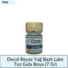 Decol Beyaz Yağ Bazlı Lake Toz Gıda Boya   (7 GR)